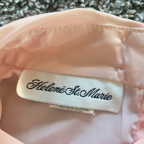 Vintage Helene St. Marie blouse women’s size 16 pink - Picture 5 of 5